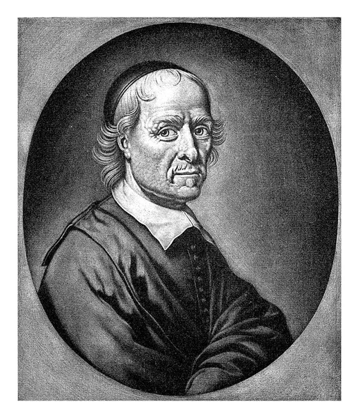 Galen Abrahamsz Haan Mennonite Minister Physician Amsterdam — Stock Photo, Image