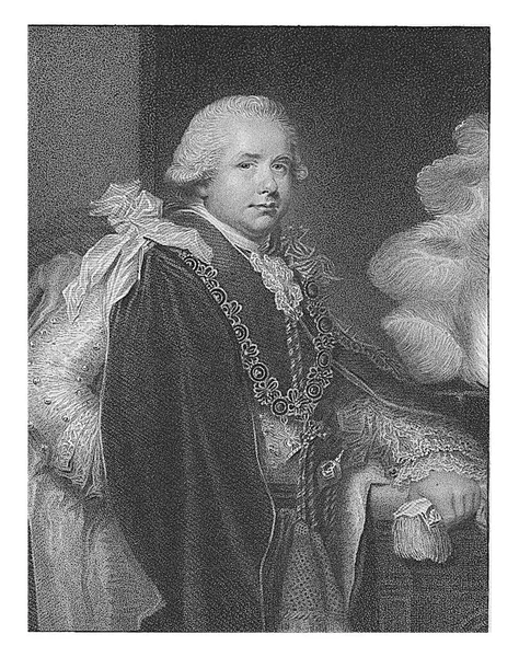 ウィレム5世の肖像 オレンジ ナッソーの王子 キャロライン ワトソン Oziasハンフリーの後 1798ウィレム5世の肖像 — ストック写真