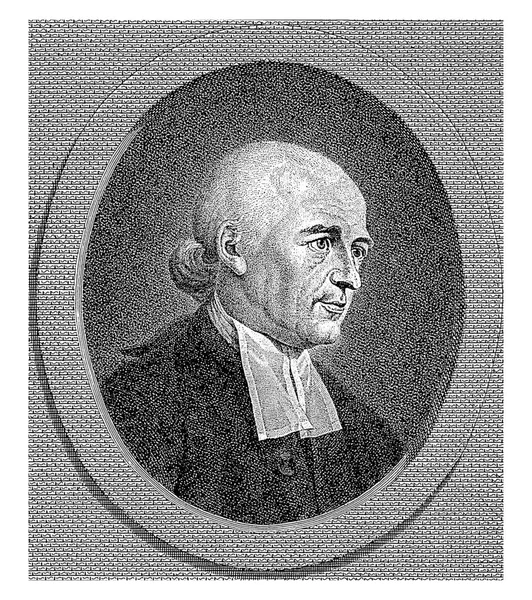 Portrét Franz Volkmara Reinharda Karl Traugott Riedel 1809 — Stock fotografie