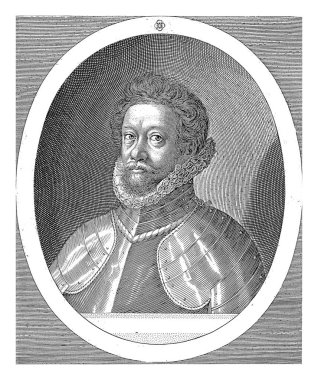 Anton Shirley 'nin portresi, Aegidius Sadeler, 1614 - 1629 Anton Shirley, İmparatorluk Sarayı Şövalyesi..