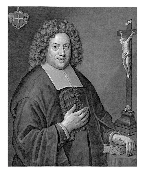 Franciscus Van Groenhout Pastor Zaandam Kanon Haarlem Wieku Lat — Zdjęcie stockowe