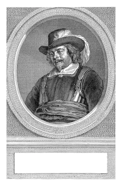 Ritratto Cornelis Witsen Jacob Houbraken Dopo Bartholomeus Van Der Helst — Foto Stock