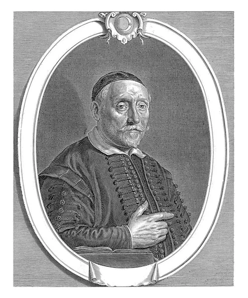 Portrait Jacobus Olaeus Pastor Amsterdam — Stock Photo, Image