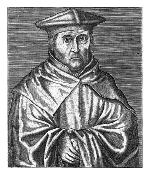 Retrato Jacobus Latomus Robert Boissard 1597 1599 — Fotografia de Stock