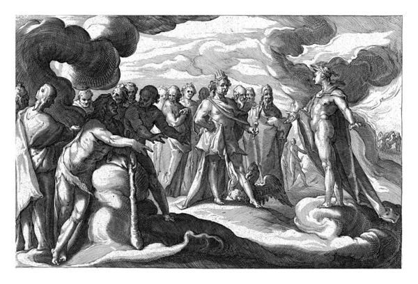 După Moartea Lui Phaethon Zeul Soarelui Învăluie Doliu Privează Pământul — Fotografie, imagine de stoc