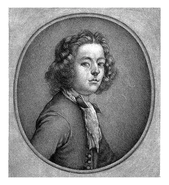 Retrato Jovem Desconhecido Pieter Schenk 1670 1713 — Fotografia de Stock