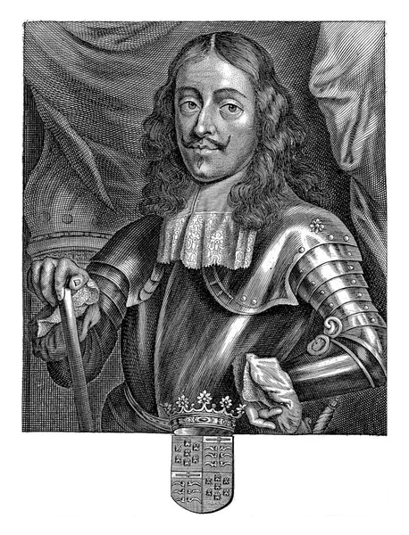 Retrato Francisco Castel Rodrigo Governador Dos Países Baixos Sul Vestido — Fotografia de Stock