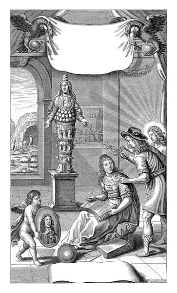 Kircher Mundus Subterraneus Deel 1664 Anthonie Heeres Siverdtsma Naar Crispijn — Stockfoto