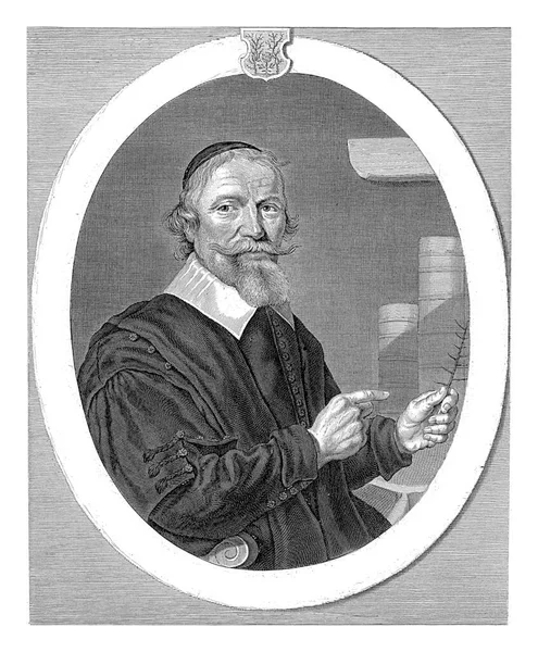 Porträtt Timotheus Sayer Pastor Gooiland — Stockfoto