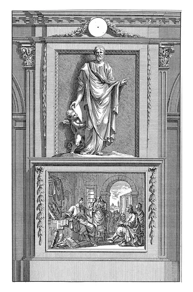 Melito Van Sardes Kerkvader Jan Luyken Naar Jan Goeree 1698 — Stockfoto