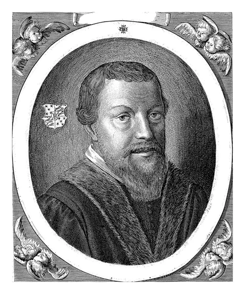 Porträt Von Willem Copallius Jan Van Velde 1603 1641 Porträt — Stockfoto