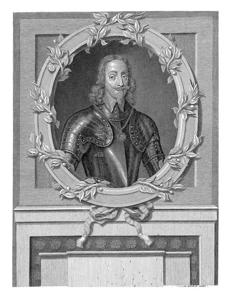 Portrét Karla Anglie Philip Van Gunst 1685 1732 Karel Stuart — Stock fotografie