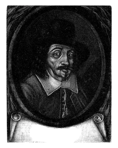 Retrato Del Poeta Jan Soet Harmen Mayer 1651 1701 —  Fotos de Stock