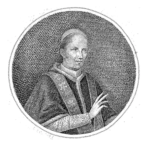 Retrato Papa Leão Xii Romoaldo Ceracchi Atribuído 1820 — Fotografia de Stock