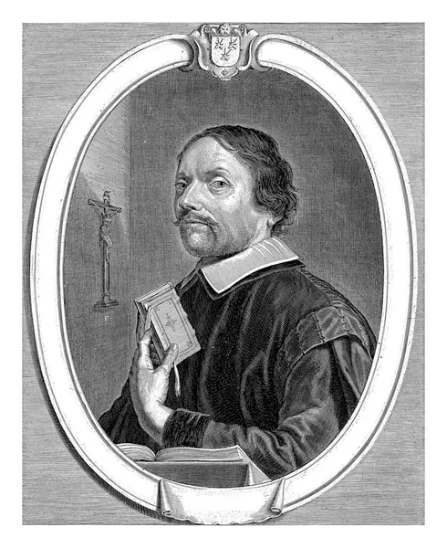 Portrét Amsterodamského Kněze Nicolaase Verwera — Stock fotografie