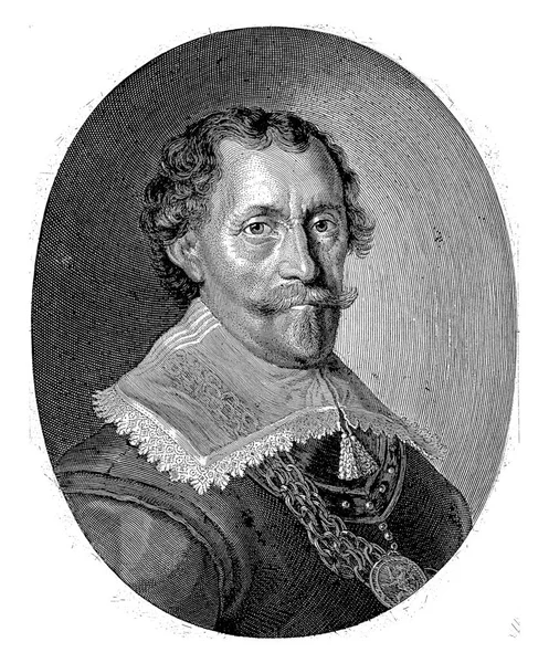 Porträt Des Weißen Cornelisz Vizeadmiral Von Holland Und Westfriesland — Stockfoto