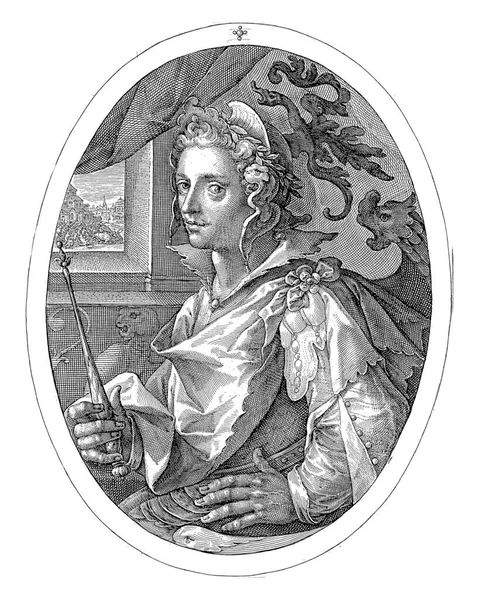 Herói Alexandre Grande Crispijn Van Passe 1574 1637 Herói Clássico — Fotografia de Stock
