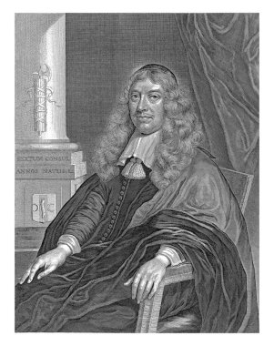 Amsterdam belediye başkanı Gillis Valckenier 'in portresi, 50 yaşında.