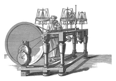 Farklı el sanatlarını temsil eden bir seriden yazdır.