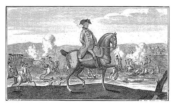 Portret Jeździecki Józefa Cesarz Niemiecki Johann Michael Probst 1765 1809 — Zdjęcie stockowe