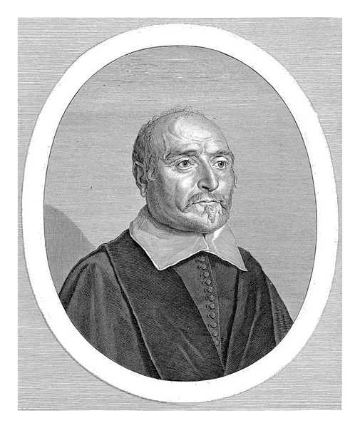 Portrait Jacobus Lansbergen Doctor Mayor Middelburg — Stock Photo, Image