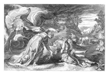 Callisto, Jüpiter 'in oğlu Arcas' ı doğurduktan sonra Juno, kocasının zinasının gerçekleşmesine kızarak onu bir ayıya dönüştürdü..