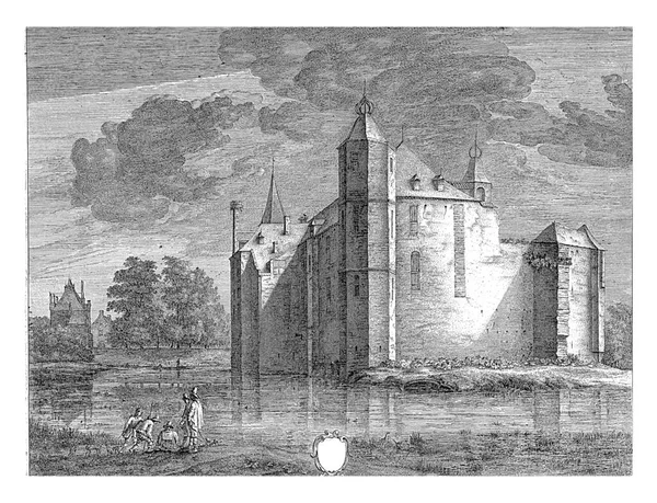 Pohled Dům Zuilen Maarssenu Geertruydt Roghman Roelant Roghman 1678 1727 — Stock fotografie