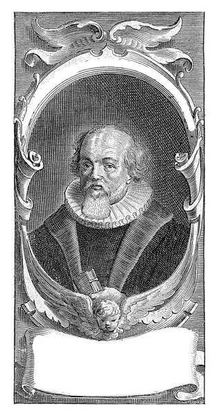 Porträtt Johannes Gerarts Pieter Holsteyn Eller Efter 1637 1673 Bust — Stockfoto