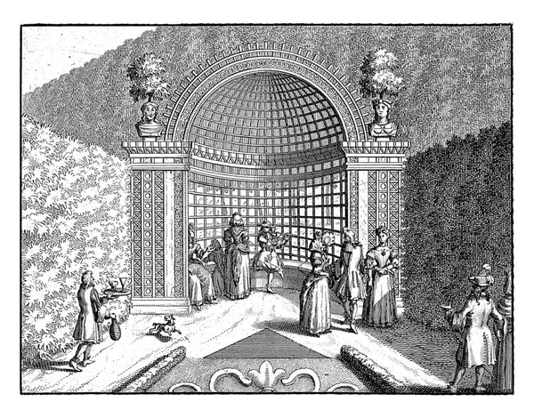 Gunterstein Kastély Kertjében Lévő Breukelen Joseph Mulder 1680 1696 Breukeleni — Stock Fotó