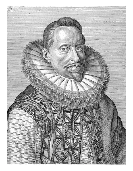 Bust Portret Van Albrecht Aartshertog Van Oostenrijk Gouverneur Van Nederland — Stockfoto