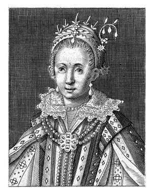 Habsburg 'lu Eleanor' un Portresi, Avusturya Arşidüşesi, Portekiz ve Fransa Kraliçesi, Anonim, 1612 - 1652