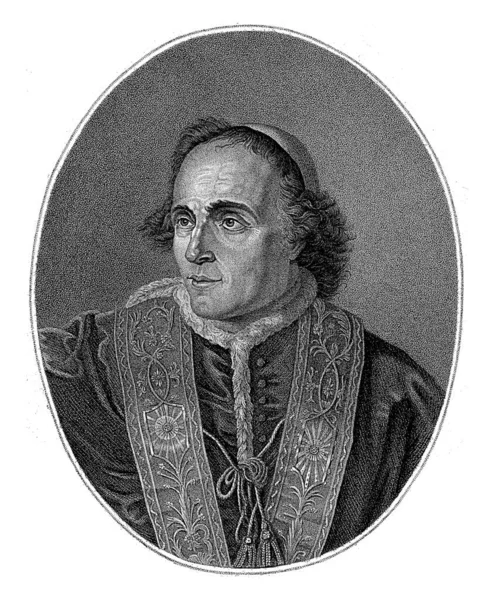 教皇ピウス7世の肖像 セヌスのウィリアム ジャン バティストジョセフ ウィカーの後 1823 1825 — ストック写真