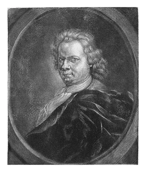Auto Retrato Pintor Abraham Van Der Eyk Jan Groot Depois — Fotografia de Stock