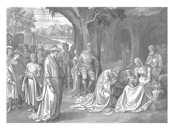 魔術の崇拝 ニコラス ブライン 1621 — ストック写真