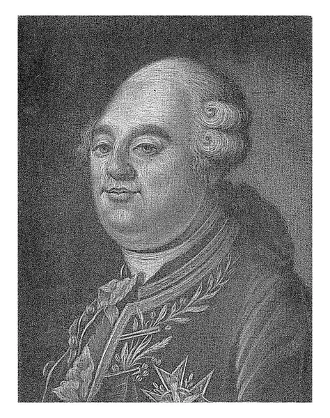 Προσωπογραφία Του Λουδοβίκου Ιστ Βασιλιά Της Γαλλίας Rienk Jelgerhuis 1786 — Φωτογραφία Αρχείου
