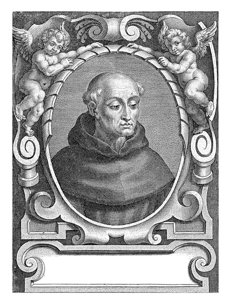 Portrait Augustijn Ludovicus Montoya Cornelis Galle Jacques Franckaert 1636 — стокове фото