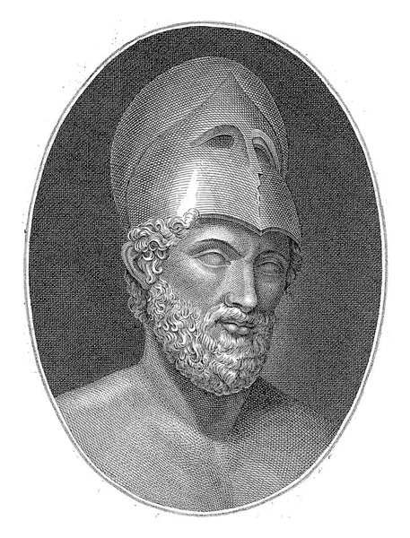 Retrato Pericles General Ateniense Hombre Estado —  Fotos de Stock