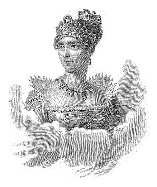 フランス皇帝ナポレオン1世ボナパルトの妃ヨゼフィーネ1世の胸像は 1811年にアムステルダムを訪問した際に作られた — ストック写真