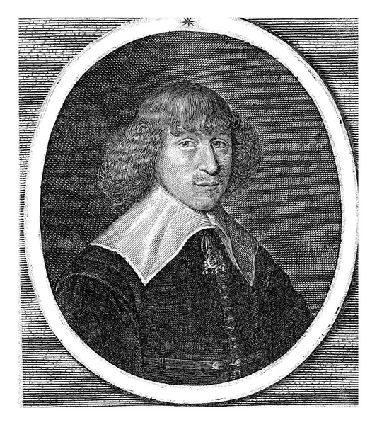 ピーター ファン ストラテンの肖像24歳 コーネリス ファン ダレン 1640年 1665年ピーター ファン ストラテンの肖像24歳 — ストック写真