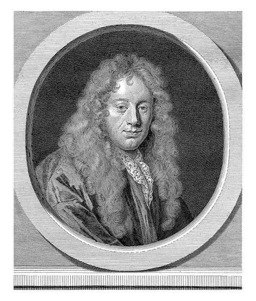 Porträt Von Hermanus Neuspitzer Rektor Der Lateinschule Dordrecht — Stockfoto