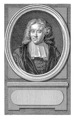 Adriaan Reland 'in portresi, Reinier Vinkeles (I), Jacobus Satın Alma' dan sonra, 1791 Profesör Adriaan Reland 'ın portresi,.