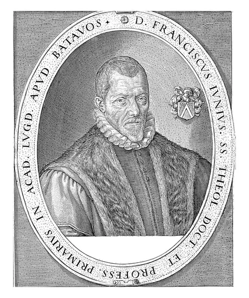 Porträtt Lingvisten Franciscus Junius — Stockfoto