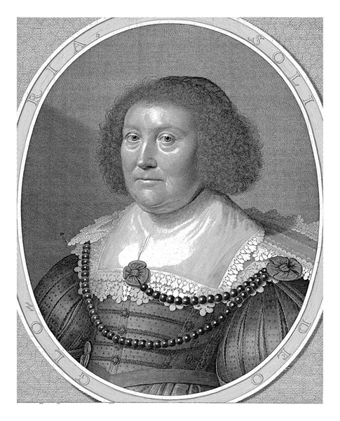 Retrato Catharina Van Den Bergh Condessa Van Pallandt Willem Jacobsz — Fotografia de Stock