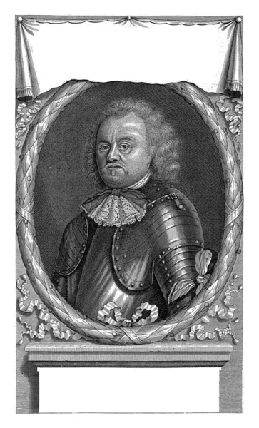 Christoph Von Kannenberg General Fredrik William Preussen Rustning — Stockfoto