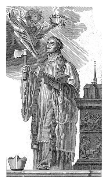Kalmpthouti Szent Péter Michel Natalis Abraham Van Diepenbeeck Után 1620 — Stock Fotó