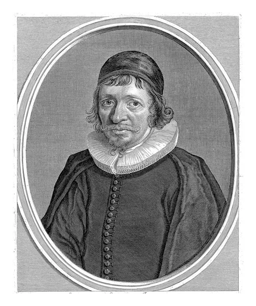 牧師の肖像 Caspar Streso — ストック写真