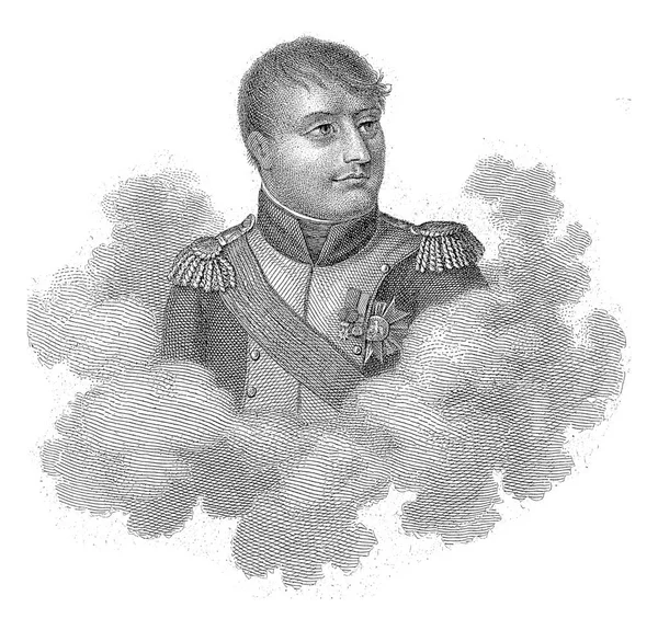 Büste Von Napoleon Bonaparte Kaiser Der Franzosen Anlässlich Seines Besuchs — Stockfoto