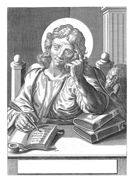 Johannes Evangelist Francois Van Den Hoeye Egbert Van Panderen 1601 — Stock Photo, Image