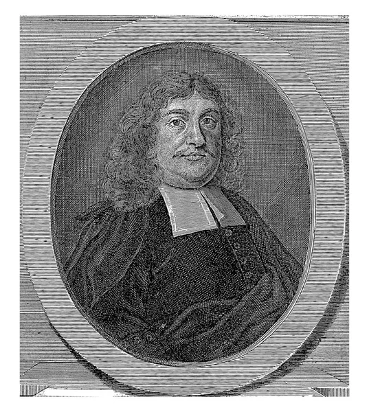 Retrato Franz Julius Ltkens Georg Paul Busch 1716 — Fotografia de Stock