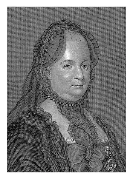 Porträt Maria Theresias Von Österreich Paolo Caronni 1789 1842 — Stockfoto
